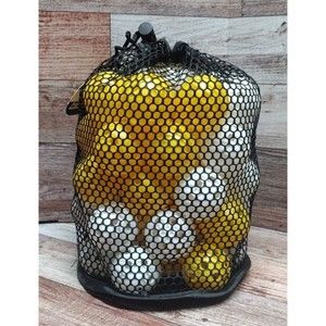 Plastic Golf  Balls Floor Ball Airflow/Hollow Practice Ball 50pcs/Pack